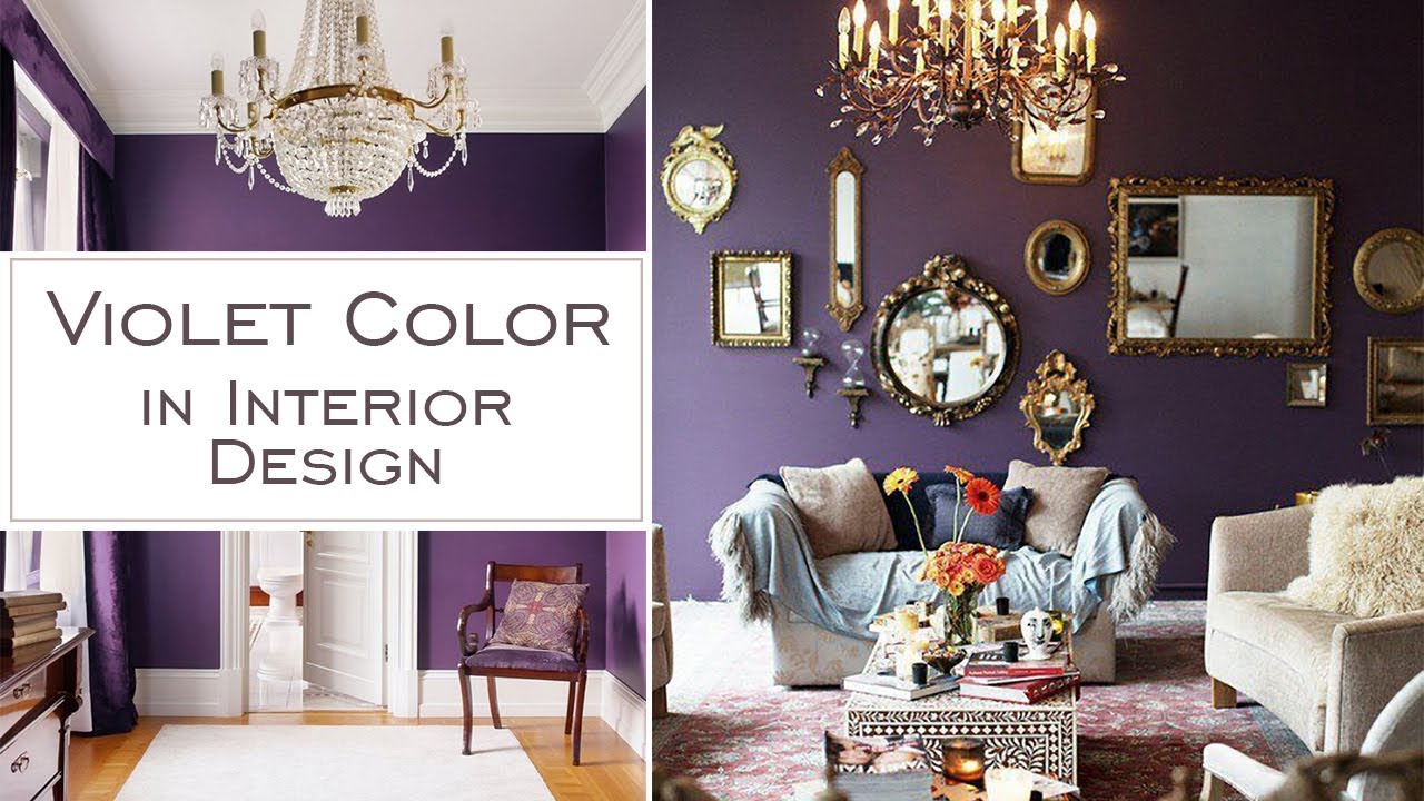 Purple Interior Design Ideas. Color Inspiration for Home Decor