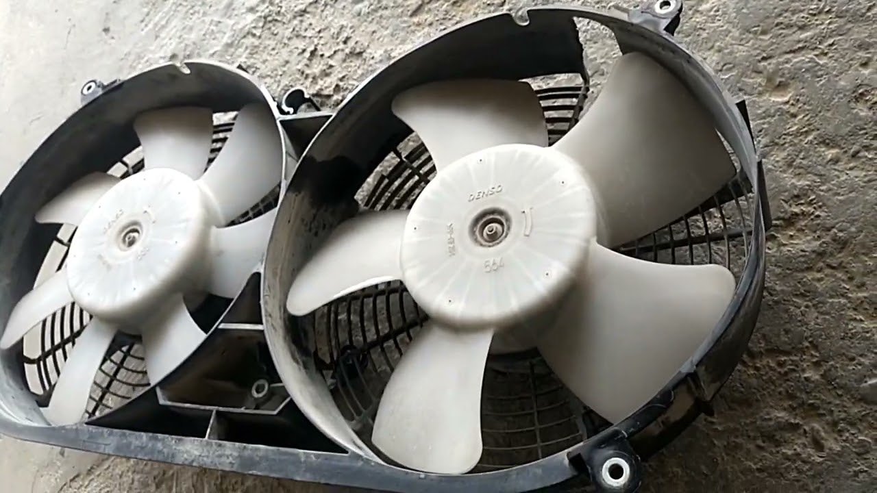 How to replace #Toyota#Hiace#2017#Model#Condenser#Radiator#Fan#Motor.