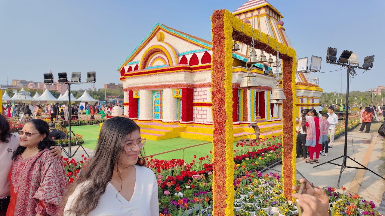 FLOWER SHOW 2026 | NOIDA | COMPLETE WALKTHROUGH | वसंत उत्सव