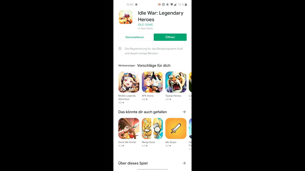 [Idle War: Legendary Heroes] Thefa testet die App, Erster Eindruck?🎮