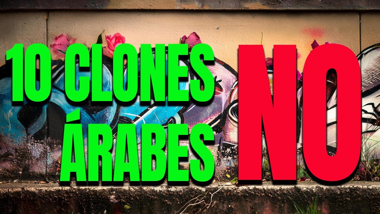 10 CLONES NO ÁRABES. Diseñador y Nicho