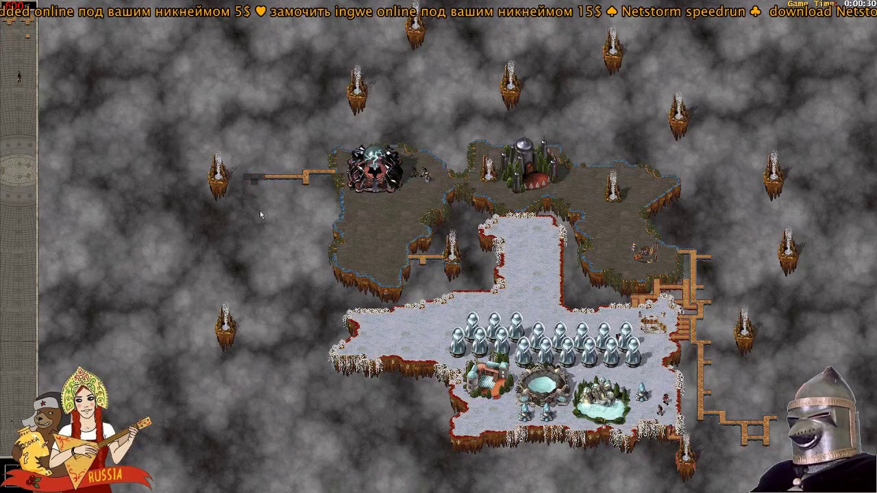 Netstorm Thundering Power! speedrun 4m28s (%HARD) (%no spells)