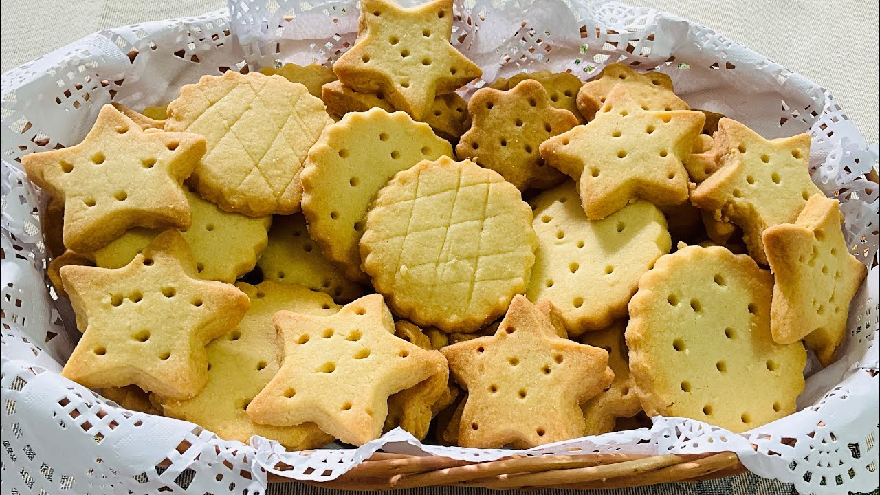 Bolachinhas de Manteiga para a Netinha…Receita Rápida e Simples de Fazer …Desfaz na Boca 