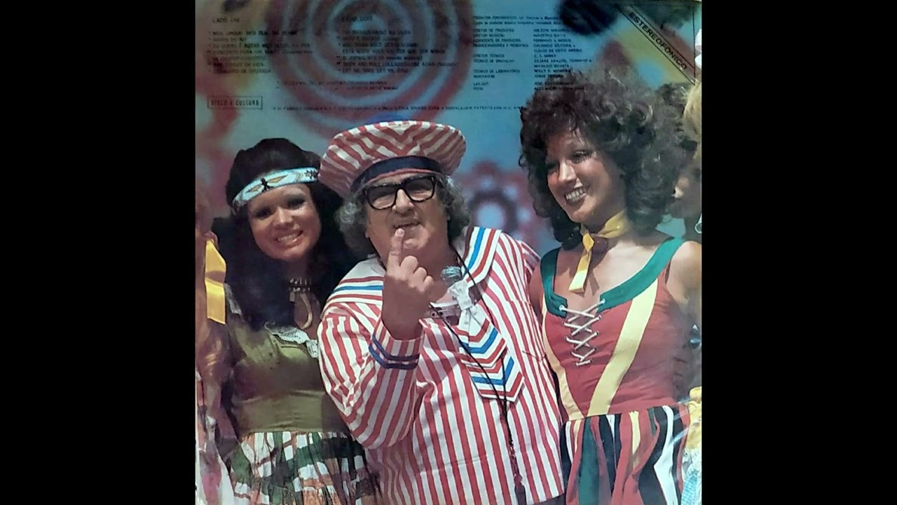 CHACRINHA E SUPERSONICS (The Fevers) AO VIVO - AS SUPER QUENTES DA DISCOTECA - LP ODEON 1972.