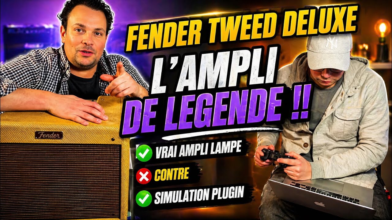 Un ampli de LÉGENDE ! @fender Tweed Deluxe.