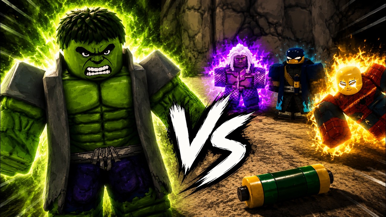 THE AVENGERS VS HULK IN SHINDO LIFE&hellip;