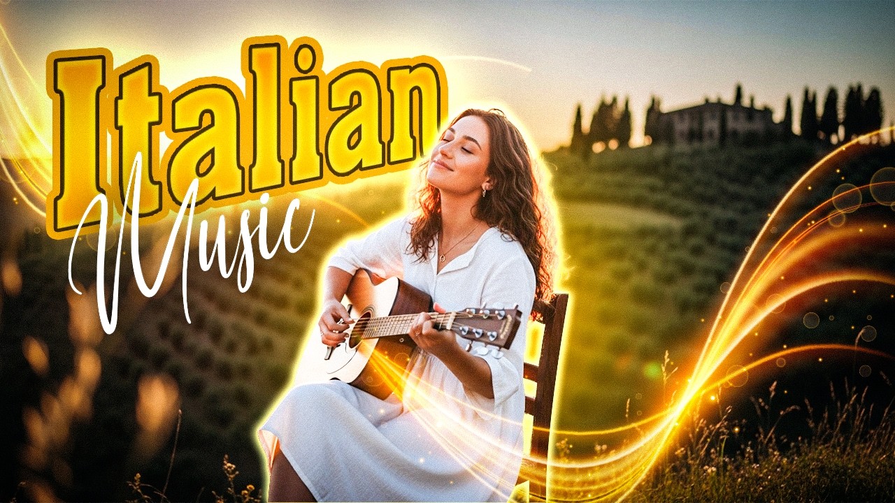 🎶 Italian Guitar Music for Relaxation 🎶 3+ Hours Scenic Italy Ambience