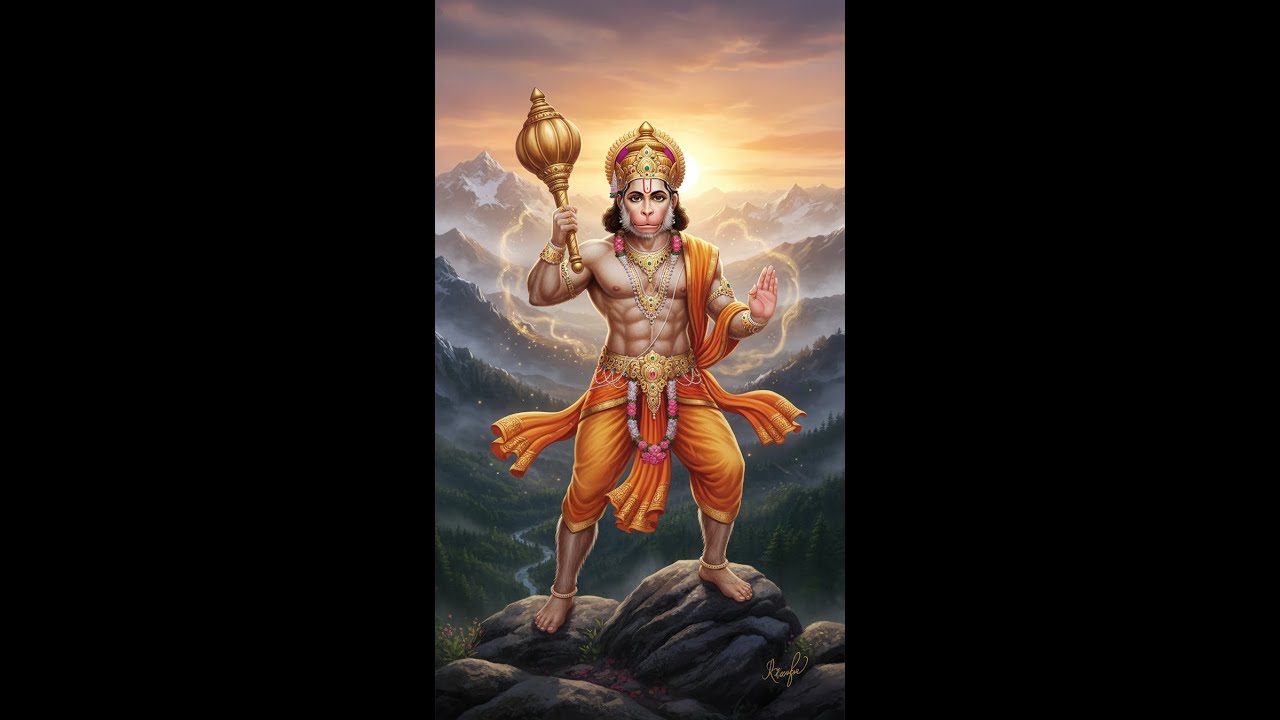 Shri Hanuman Chalisa (श्री हनुमान चालीसा) | Powerful Devotional Chant with Lyrics