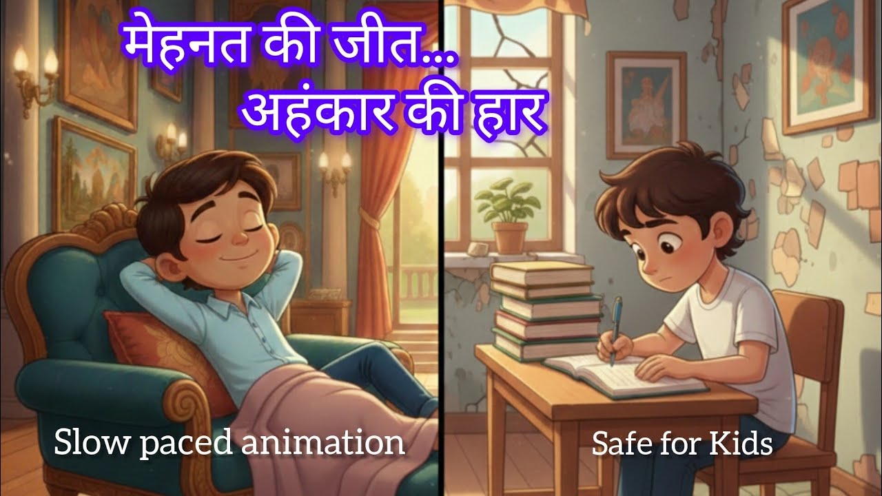 मेहनत की जीत, अहंकार की हार | Mehnat Ki Jeet, Ehenkar ki Haar | Kids Hindi Stories 