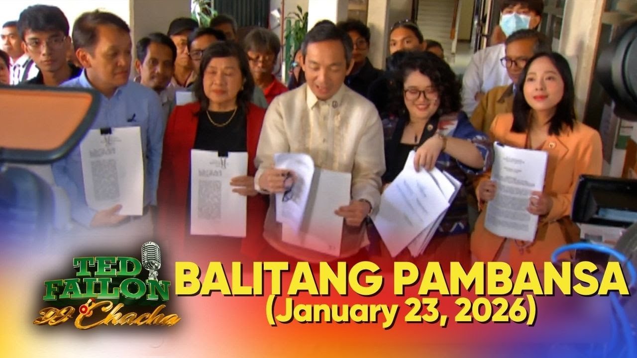 Isa pang impeachment complaint vs. PBBM, inihain sa Kamara | Ted Failon & DJ Chacha