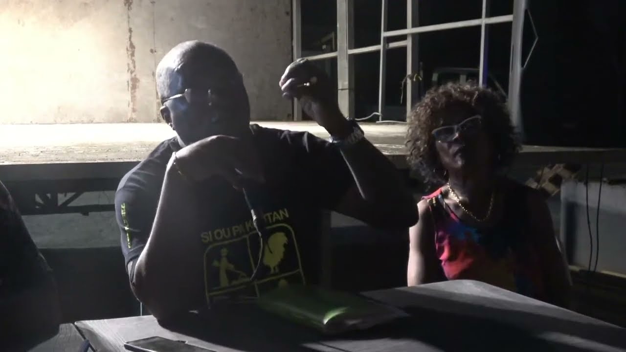✊MEETING LCDM à MORNE-À-L'EAU - Hubert QUIABA