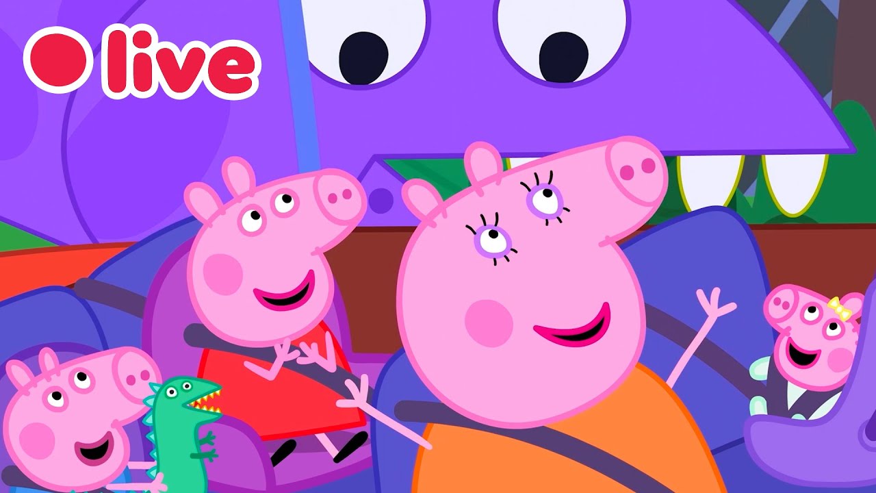 🔴 Peppa Wutz LIVE! BABY EVIE Episoden 🍼 Die Besten Momente von Evie 🥹 Cartoons für Kinder