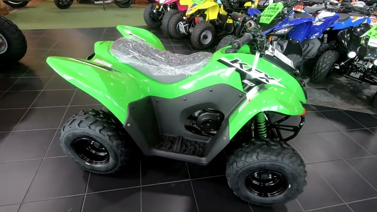 New 2024 Kawasaki KFX50 ATV For Sale In Medina, OH