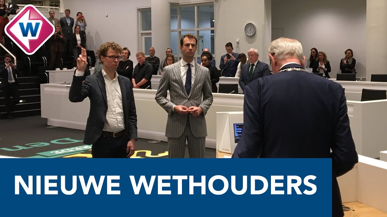 Martijn Balster (PvdA) en Hilbert Bredemeijer (CDA) aan de slag als wethouder - OMROEP WEST