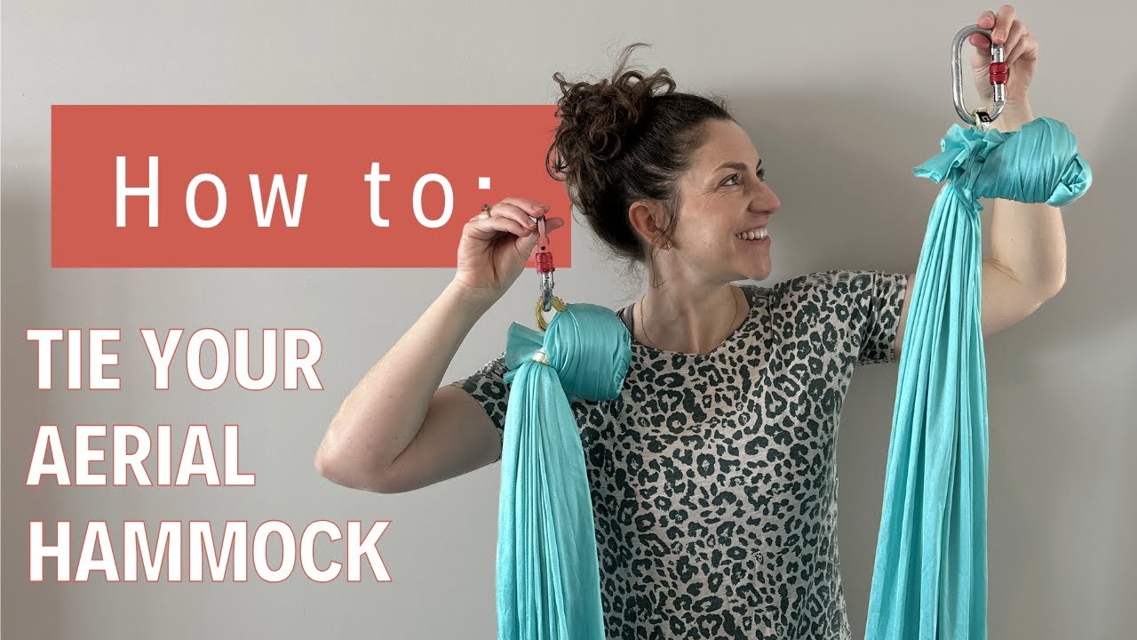 How to Safely Tie Your Aerial Hammock | Aerial Yoga Rigging Tutorial