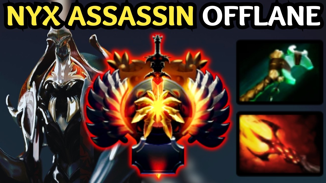 🔥 UNSTOPPABLE NYX ASSASSIN — They Never See It Coming 🔥 Dota 2 Offlane