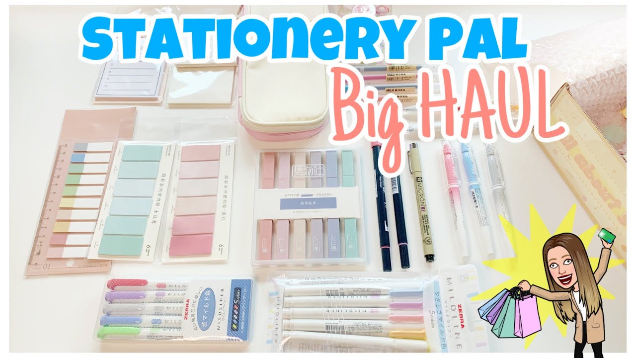 BIG HAUL STATIONERY PAL 🇫🇷🤩| clem.studies
