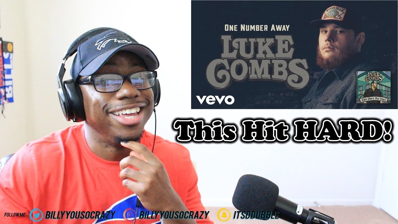 Luke Combs - One Number Away REACTION! HOW HE MADE ME MISS SOMEONE IDK LMAO