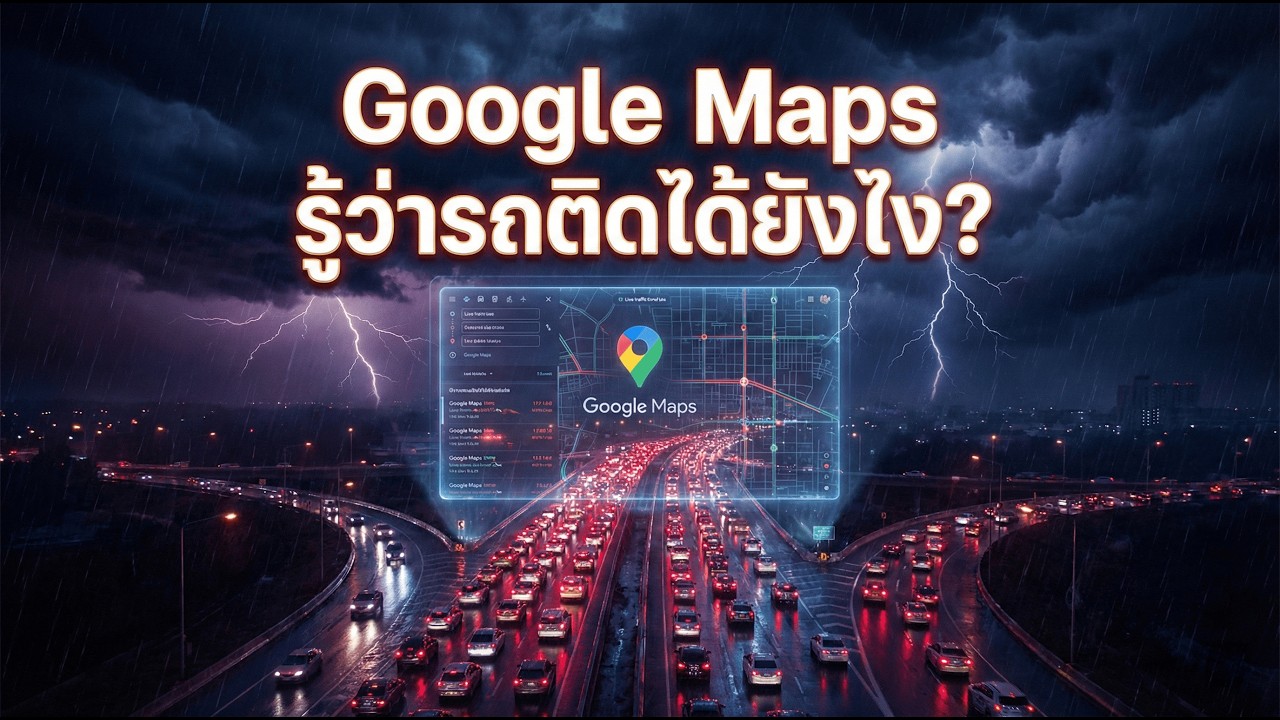 Google Maps รู้ว่ารถติดได้ยังไง? ความลับที่โทรศัพท์ในมือคุณซ่อนไว้ | ปริศนารอบตัว