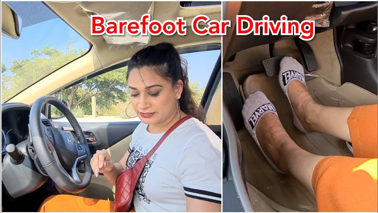 Barefoot Driving Experience | Honda City cvt #cardriving #beginnersguide #howtodriveacar