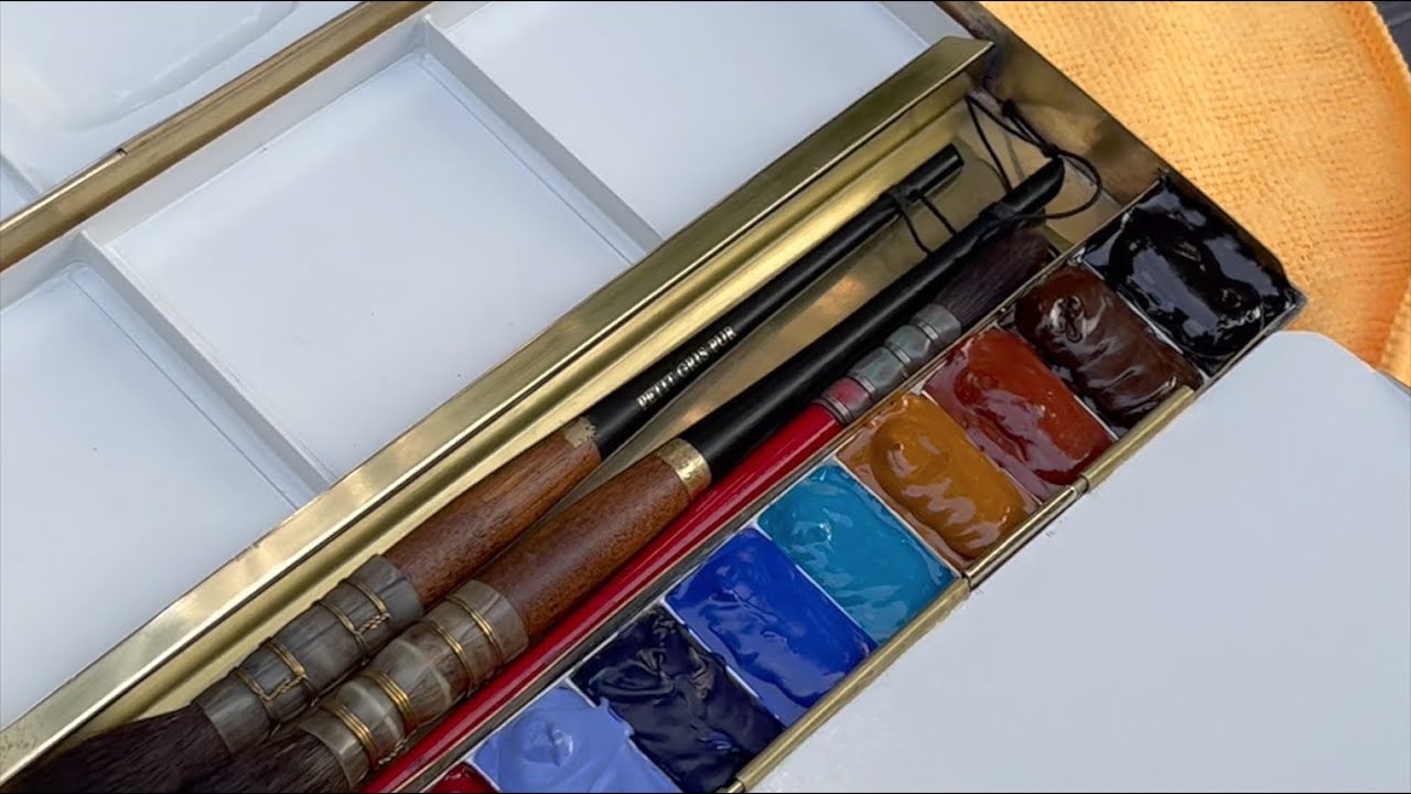 Designing and Hand-building a [for me!] Perfect Bespoke Watercolor Brass Paintbox