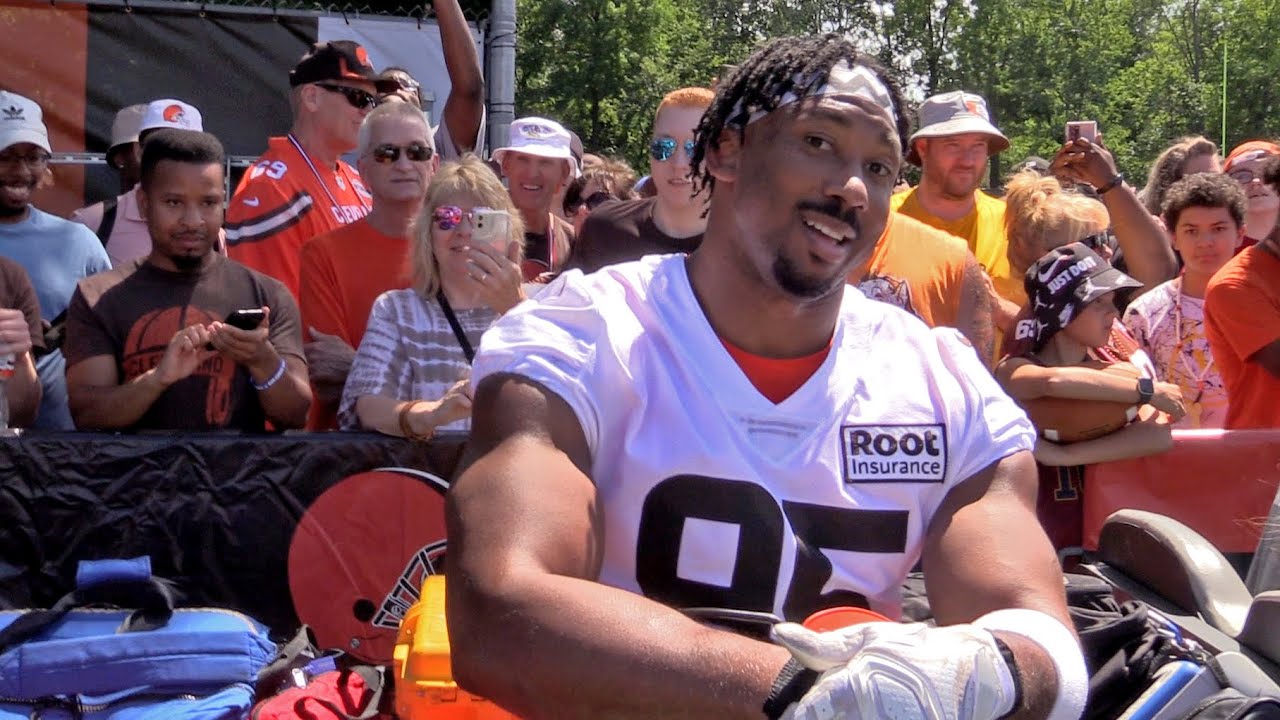 Highlights from Day 4 of Browns Training Camp with fans for the first time