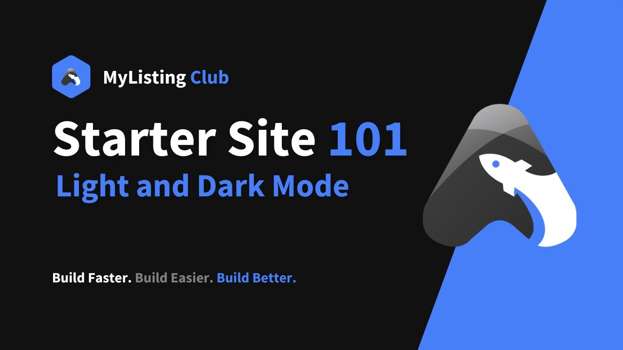 Canvas Starter Site 101 - Light and Dark Mode