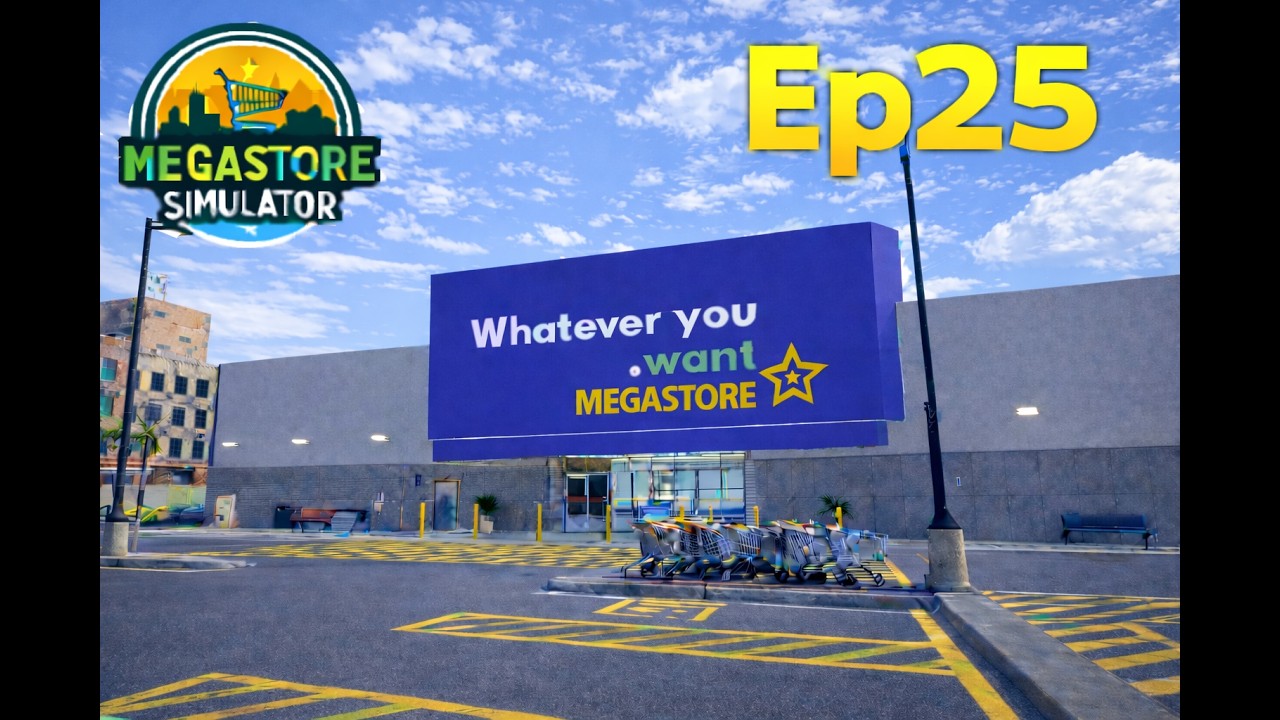 Working towards getting music department finished! Megastore Simulator (No Commentary)