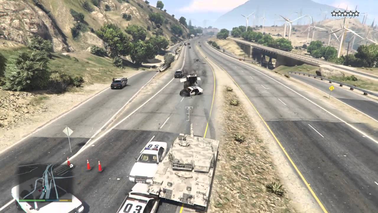 GTA 5 Tank Rampage!