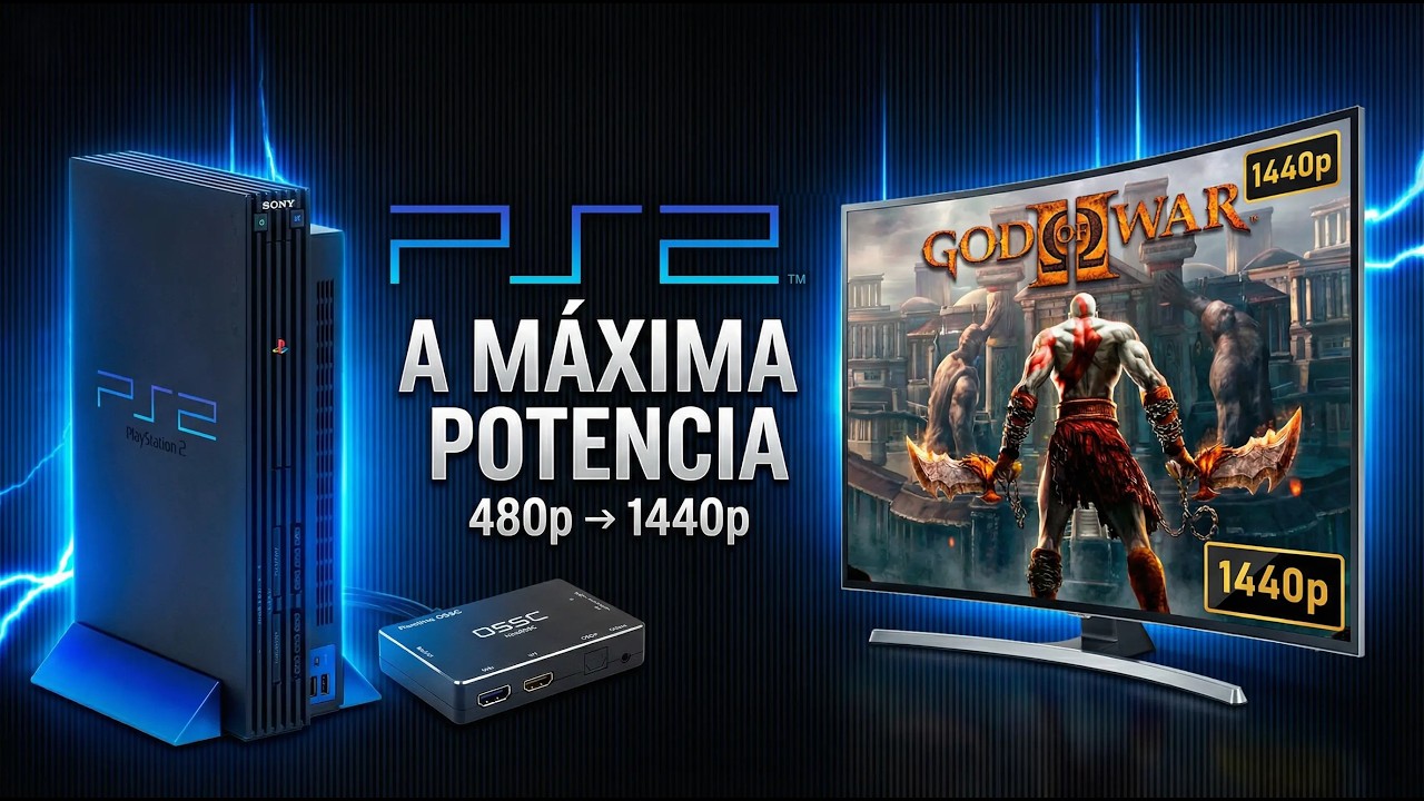 PS2 a M&aacute;xima Potencia: Adaptador HDMI vs Componente + OSSC en 1440p