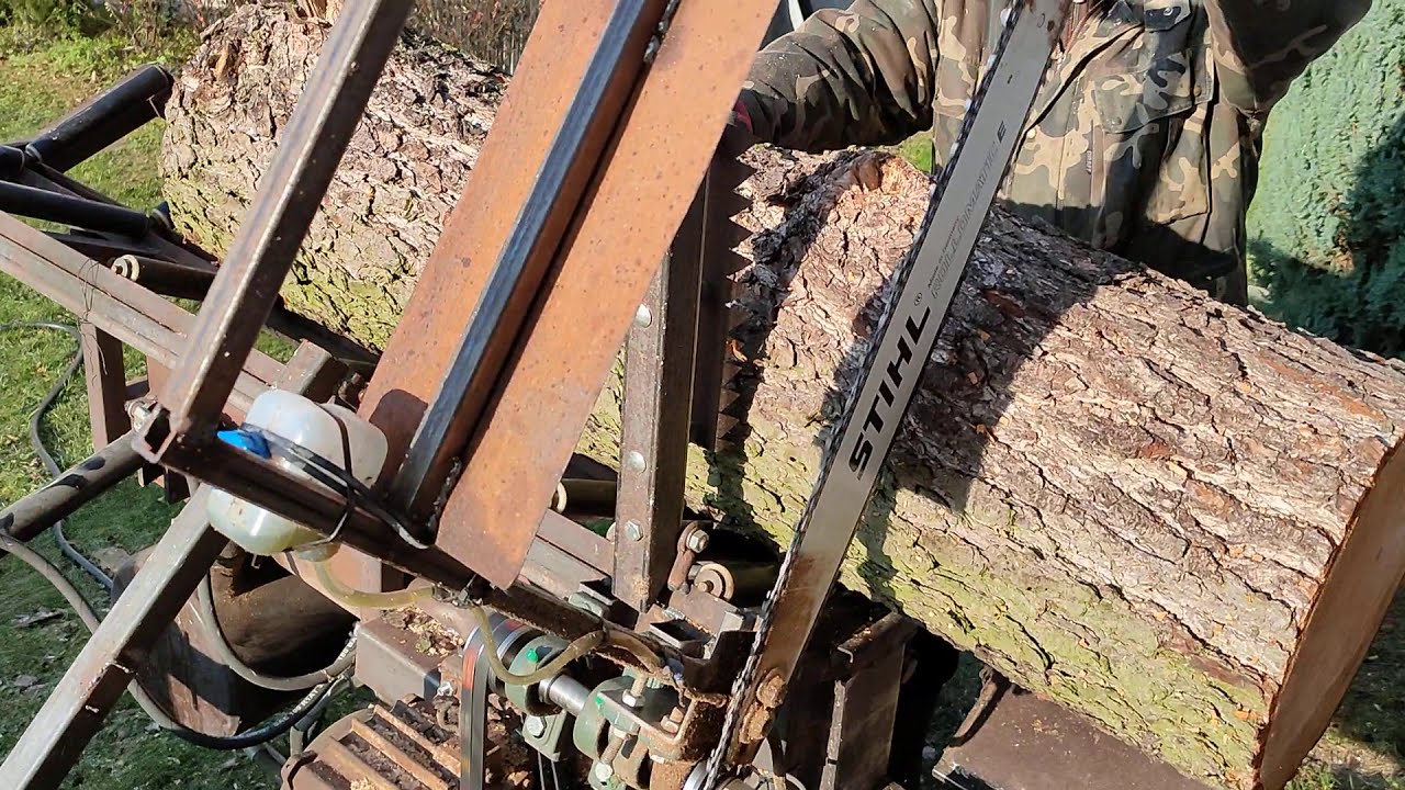Piło-łuparka, łuparka, krajzega, saw, long splitter