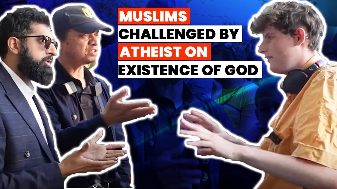 Muslims Challenged by Atheist On Existence of God | Mansur & Zeeshan | Speakers Corner | Hyde Park