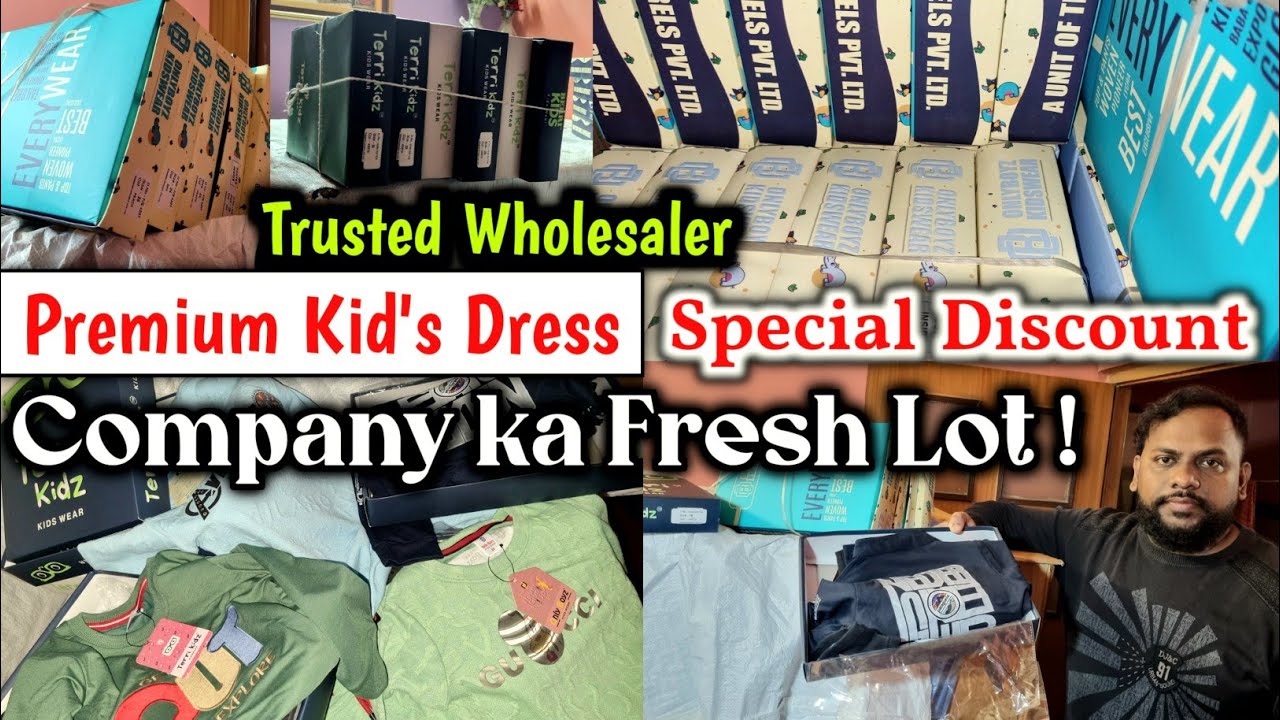 Company Ka Fresh Kids Wear l Brands Lot Wholesale l Original Brands Kids Clothes