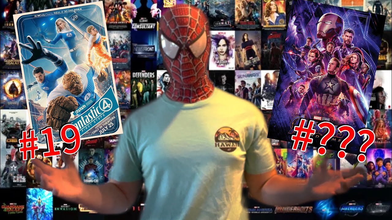 Ranking EVERY MCU Movie From WORST To BEST