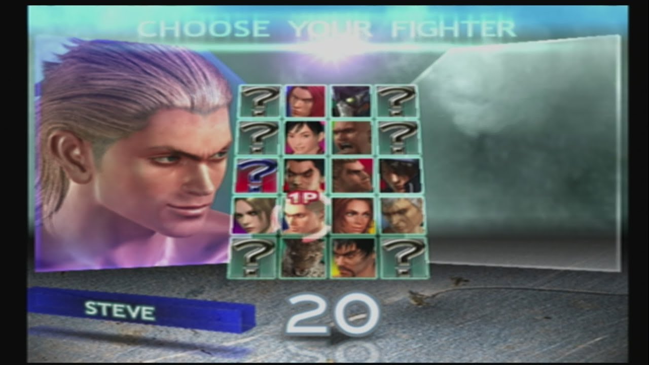 Tekken 4 Story Mode: Steve Fox (PS2)