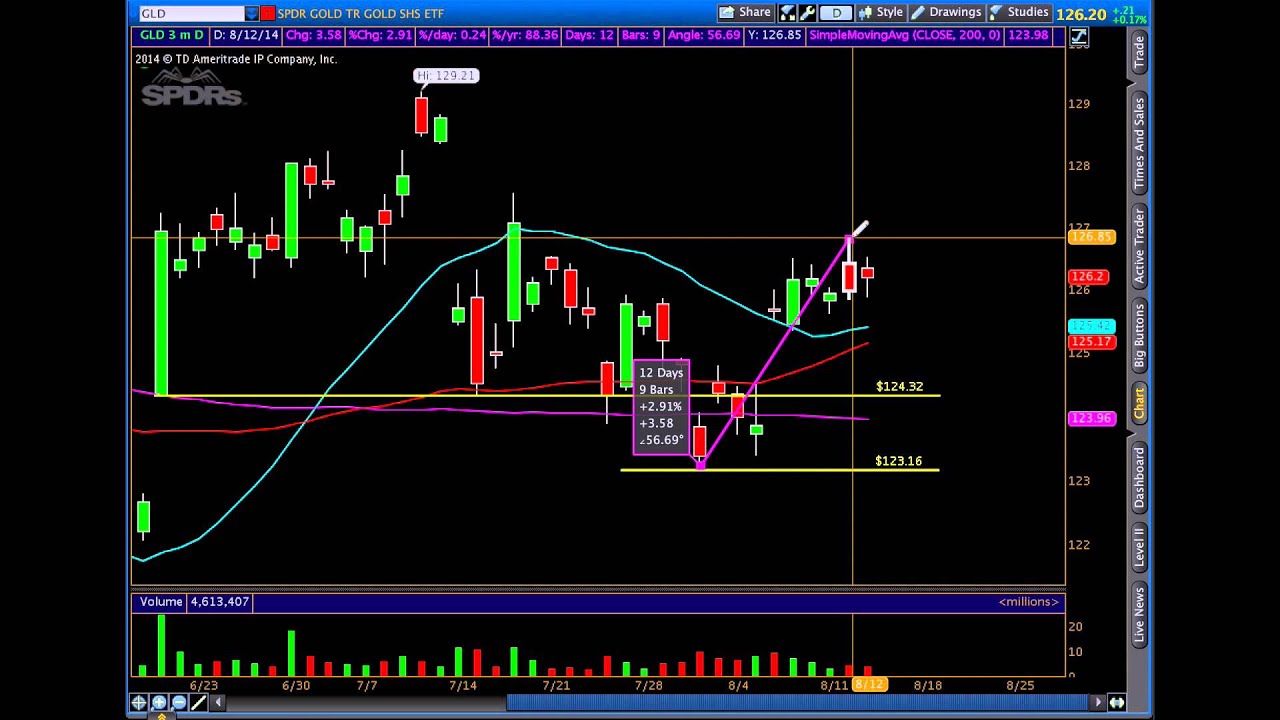 8/13/14 Market Recap SPY, RSX, FB, TWTR, GLD, GDX, EDAP, & UCTT