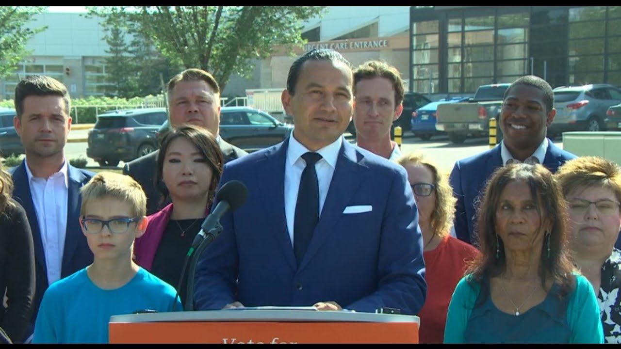 UNCUT VIDEO: Manitoba NDP Commit to New Vic ER for South Winnipeg