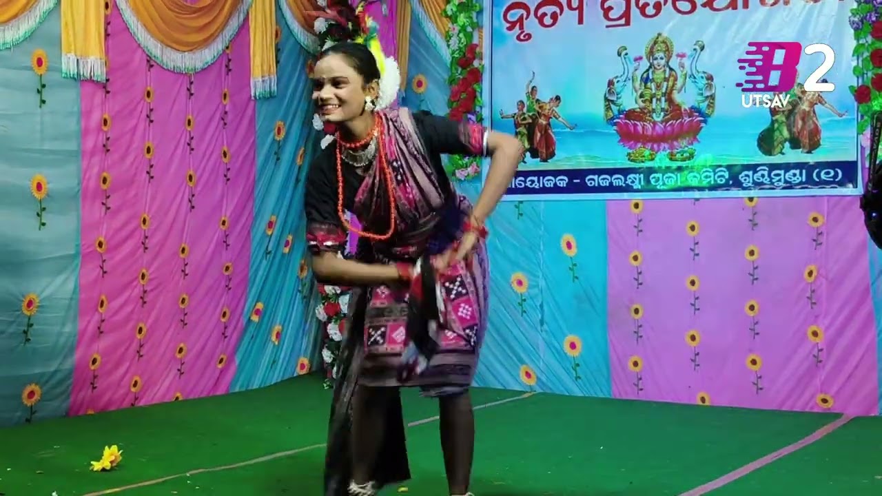 Sambalpuri Remix Bhajan Stage Dance Program With Laxmi Puja SundhiMunda Rairakhol @BuluUtsav2 