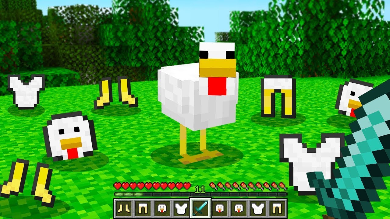 Minecraft, ale MOBY DAJĄ SWOJĄ ZBROJE!