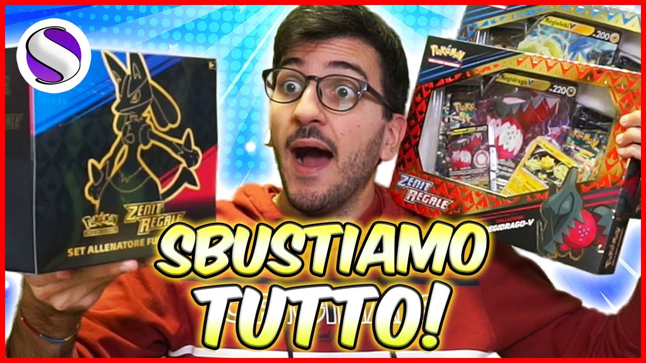 APRO TUTTE le COLLEZIONI di ZENIT REGALE - Carte Pokemon