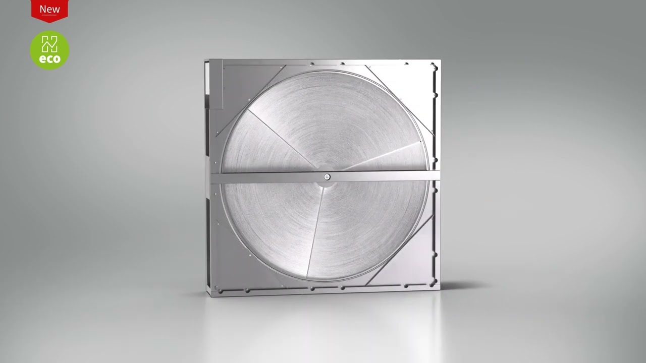 New H-Eco rotary heat exchanger