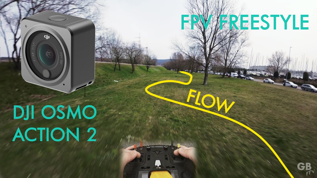 Flowy FPV Freestyle | NEW DJI Action 2 | NO Stab