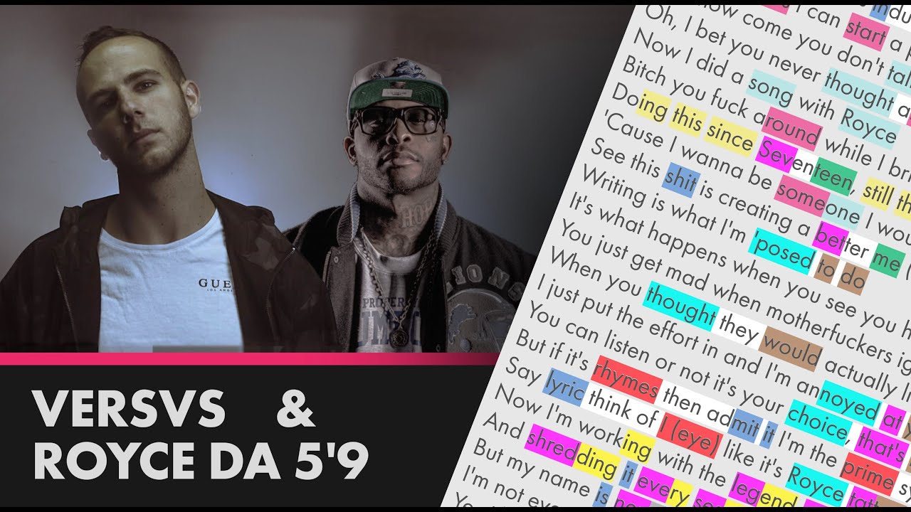 Versvs - Enough For You ft. Royce da 5'9 - Lyrics, Rhymes Highlighted (177)
