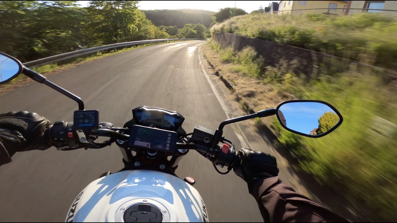 Sunset Drive | SUZUKI SV650 (4K RAW Onboard)