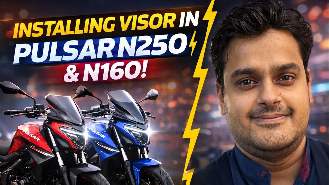 How to Install Visor on Pulsar N250 & N160 | Complete DIY Guide #pulsarn250 #pulsarn160