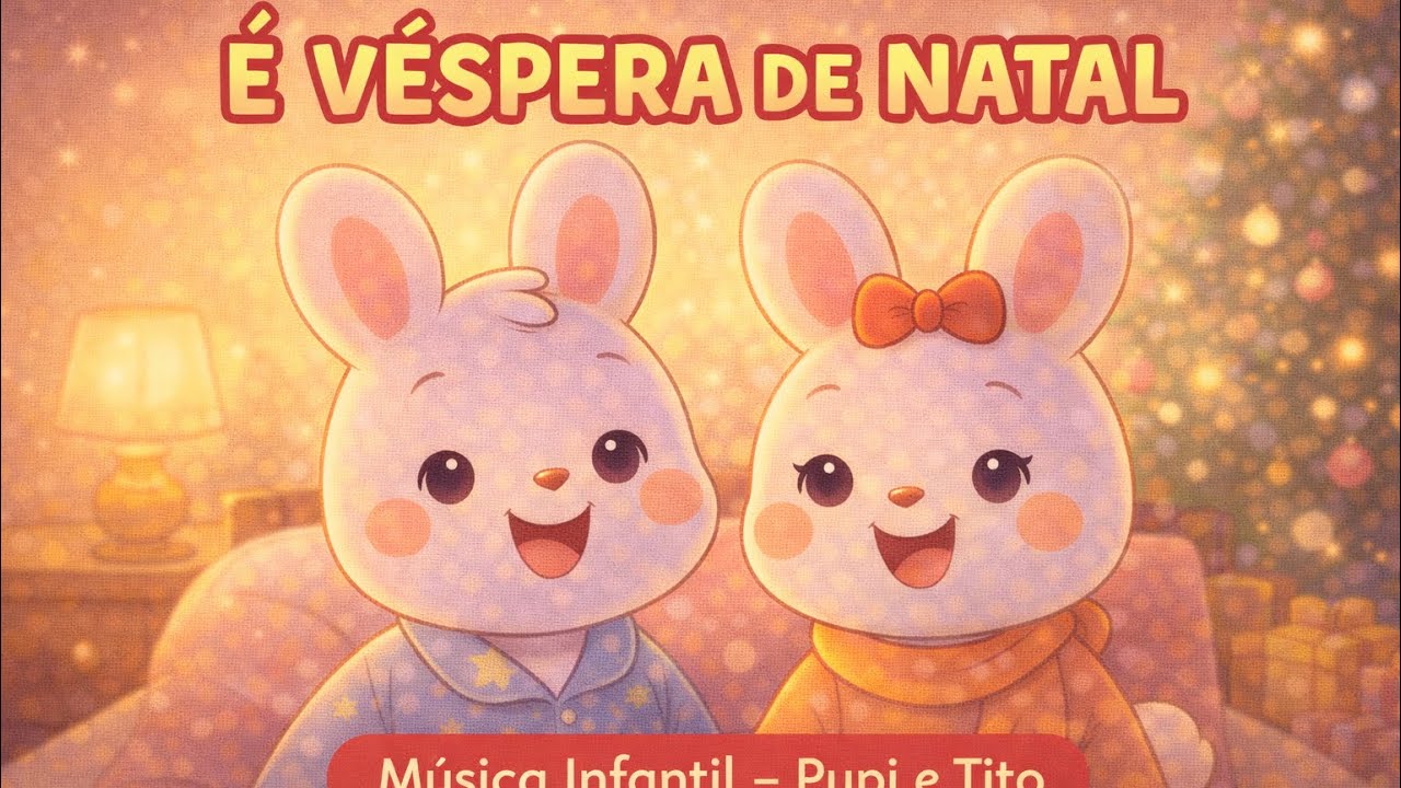 É Véspera de Natal 🎄 | Música Infantil – Pupi e Tito