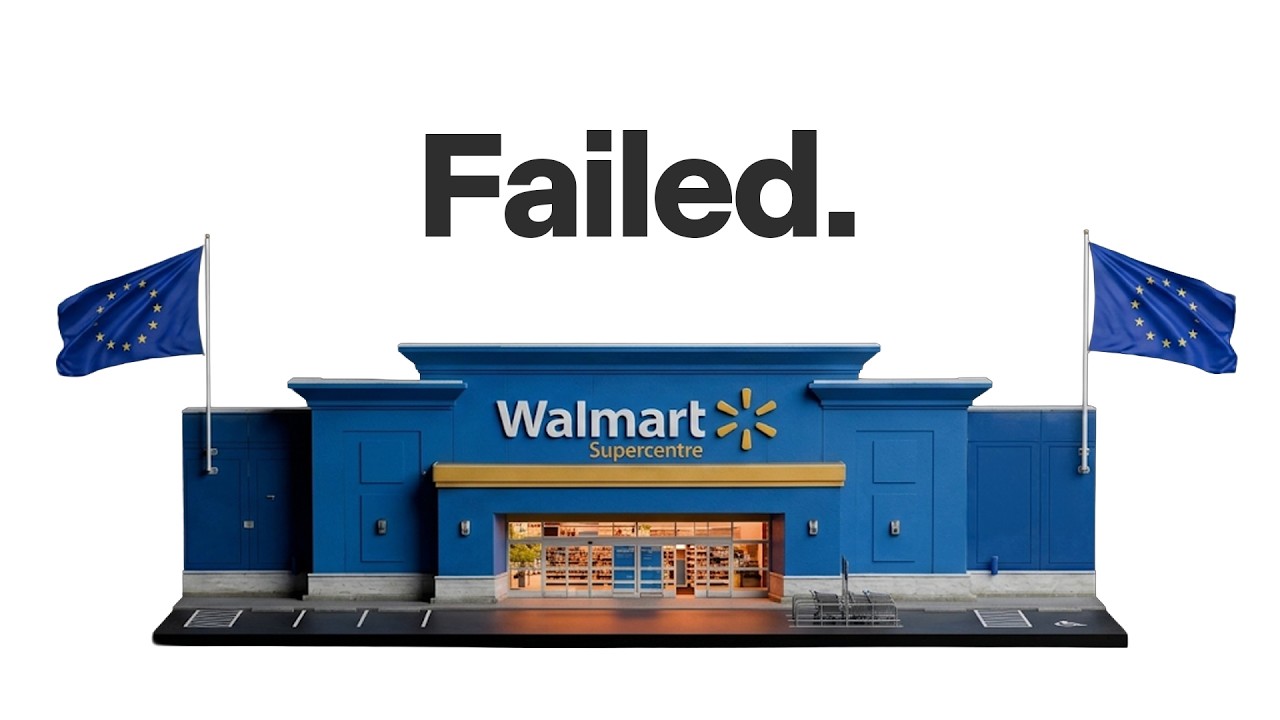 Почему Walmart потерпел неудачу в Европе...