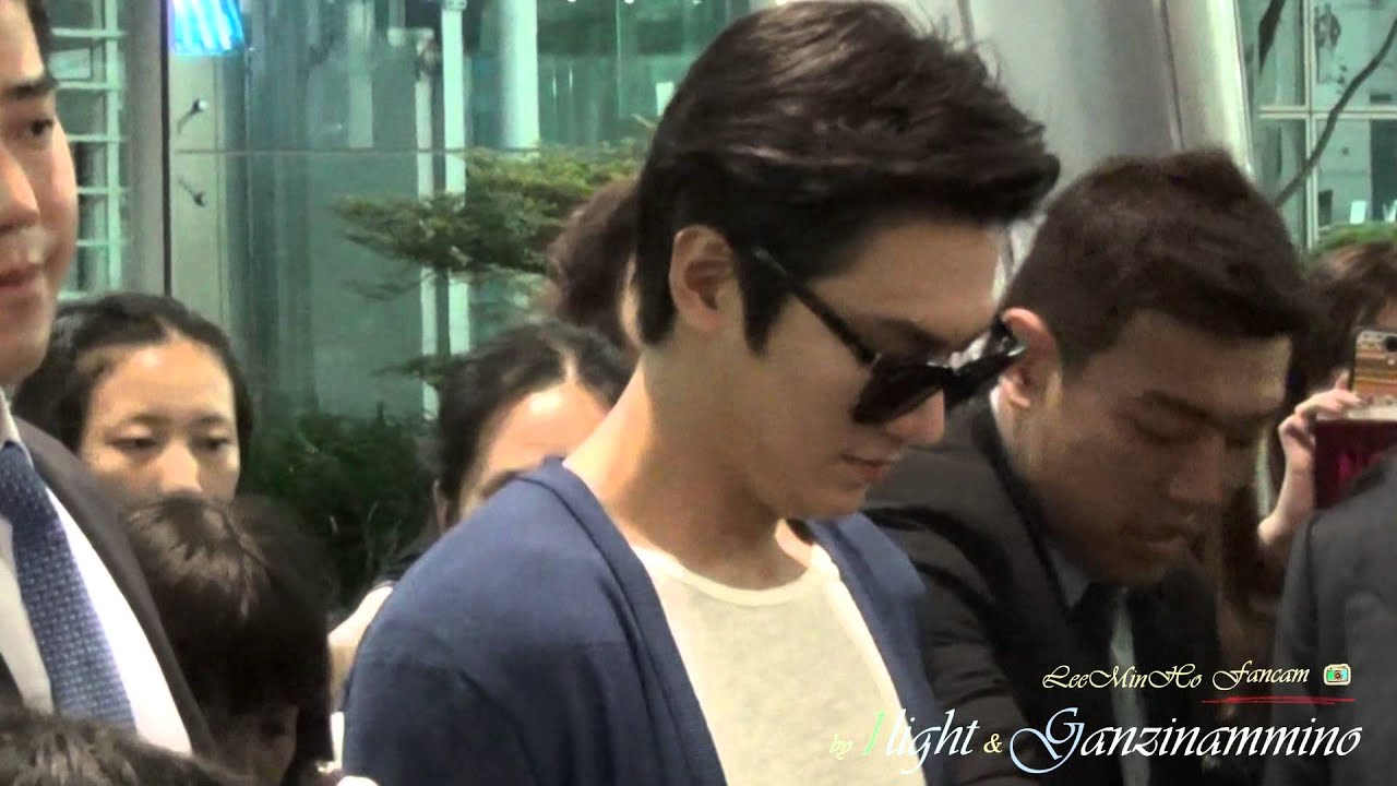 Lee Min Ho 20140704 Incheon Airport 입국
