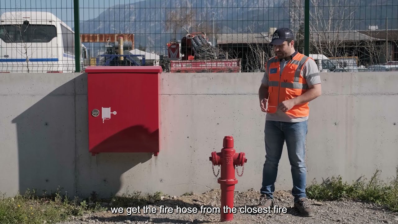 Dış Saha Yangın Hidrantı Kullanımı
