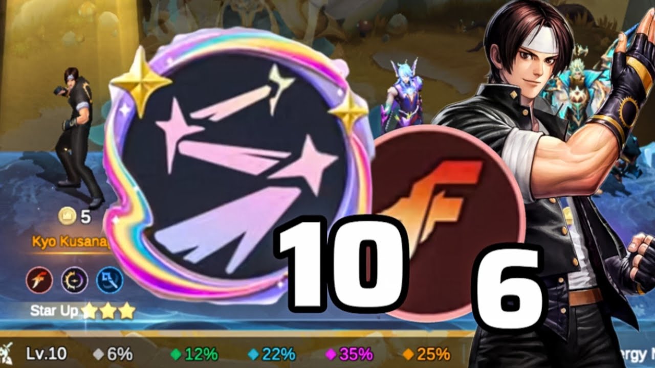 3 STAR KYU KUSANAGI 10/10 LUMINEXUS | MAGIC CHESS GO GO